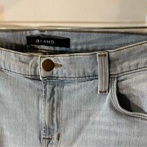 J Brand Super Skinny Costa Light Blue Wash Jeans 31